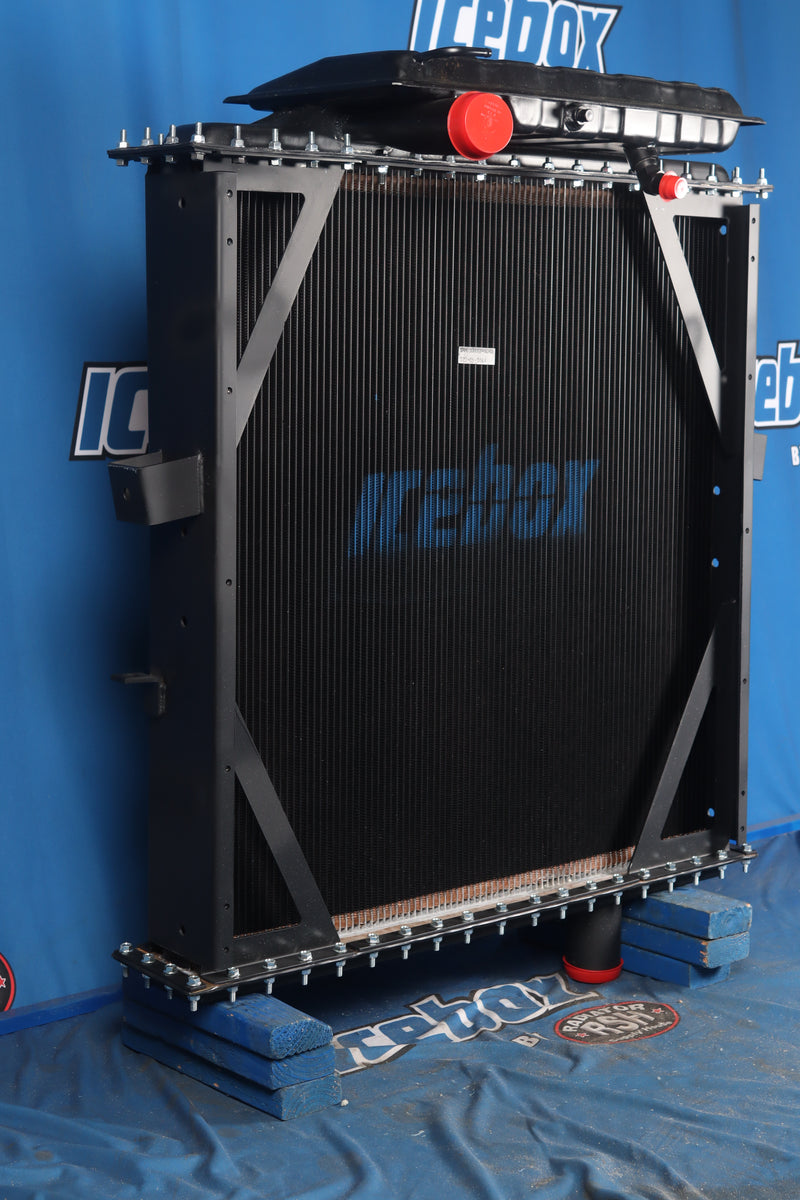 Load image into Gallery viewer, Peterbilt 357, 375, 378, 379 Radiator # 606017
