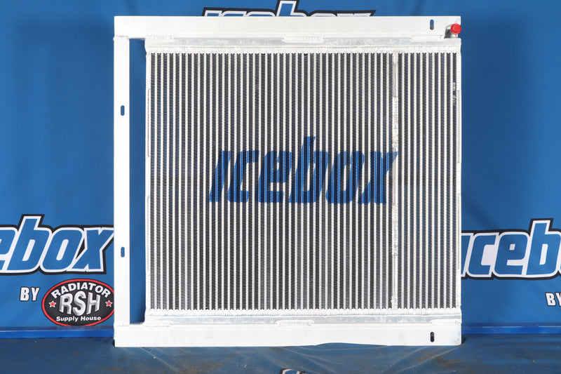 Load image into Gallery viewer, Peterbilt 362 AC Condenser # 606406
