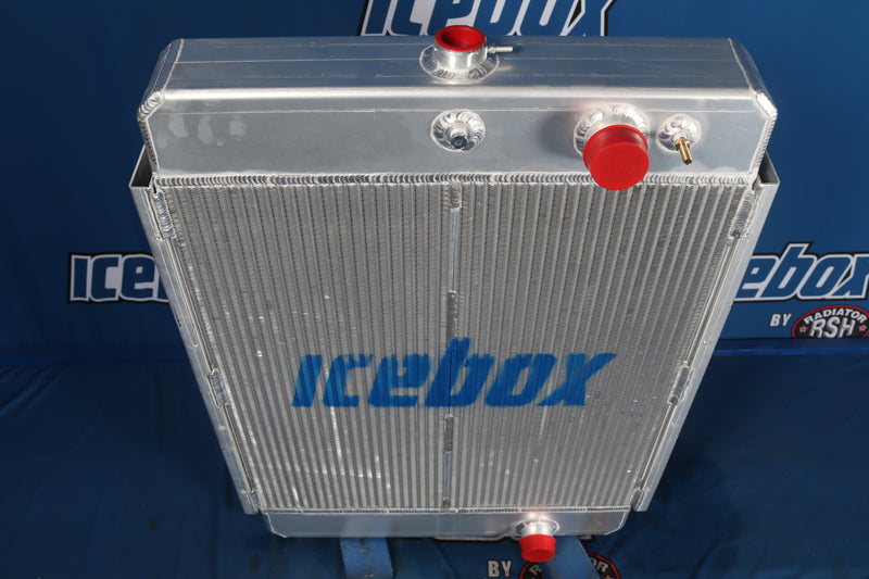 Load image into Gallery viewer, Case 721B, 821B, 721C Radiator # 845105
