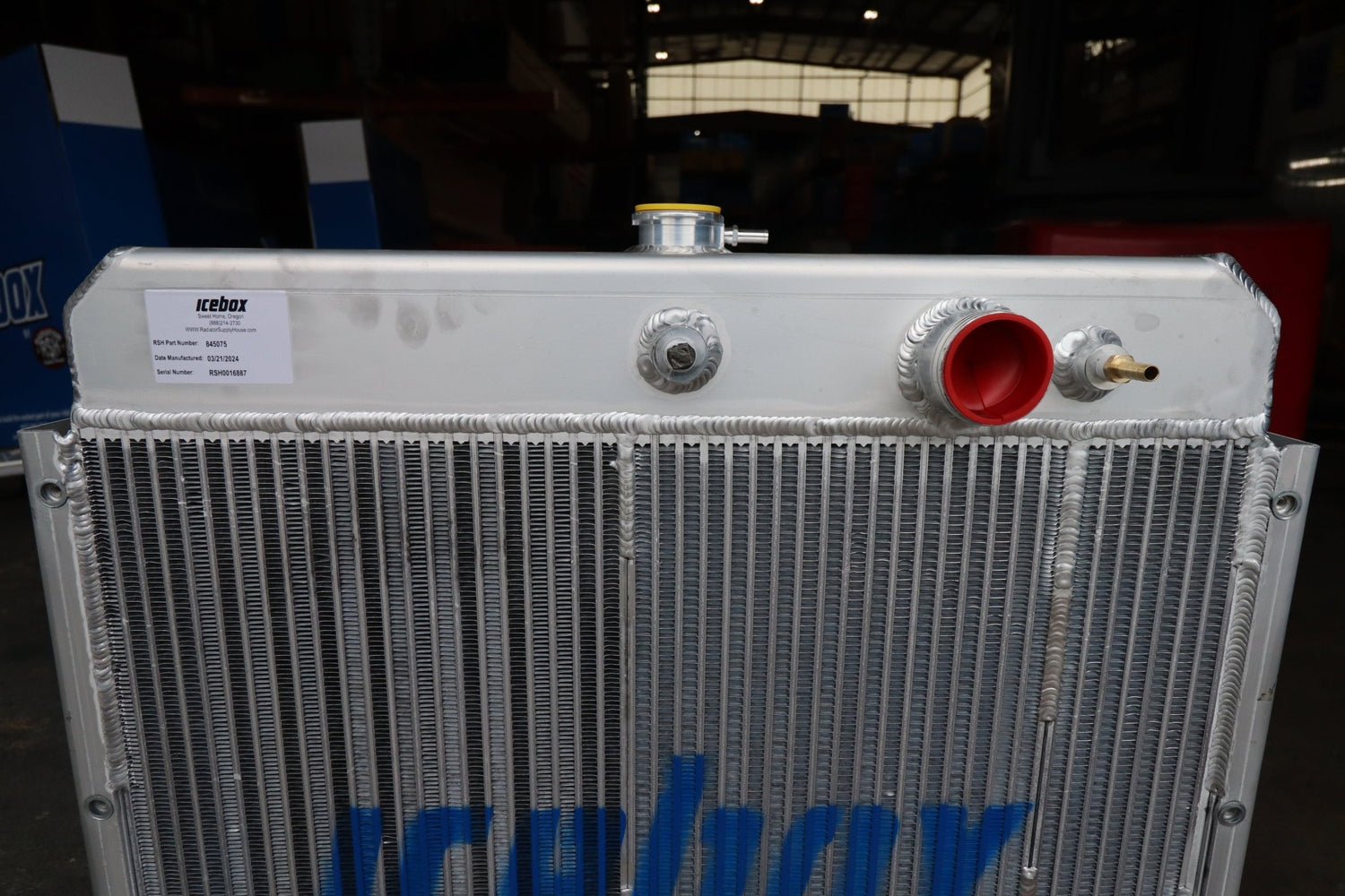 75631 Radiator Case 621, 621B Wheel Loader Radiator # 845075 – Radiator Supply House