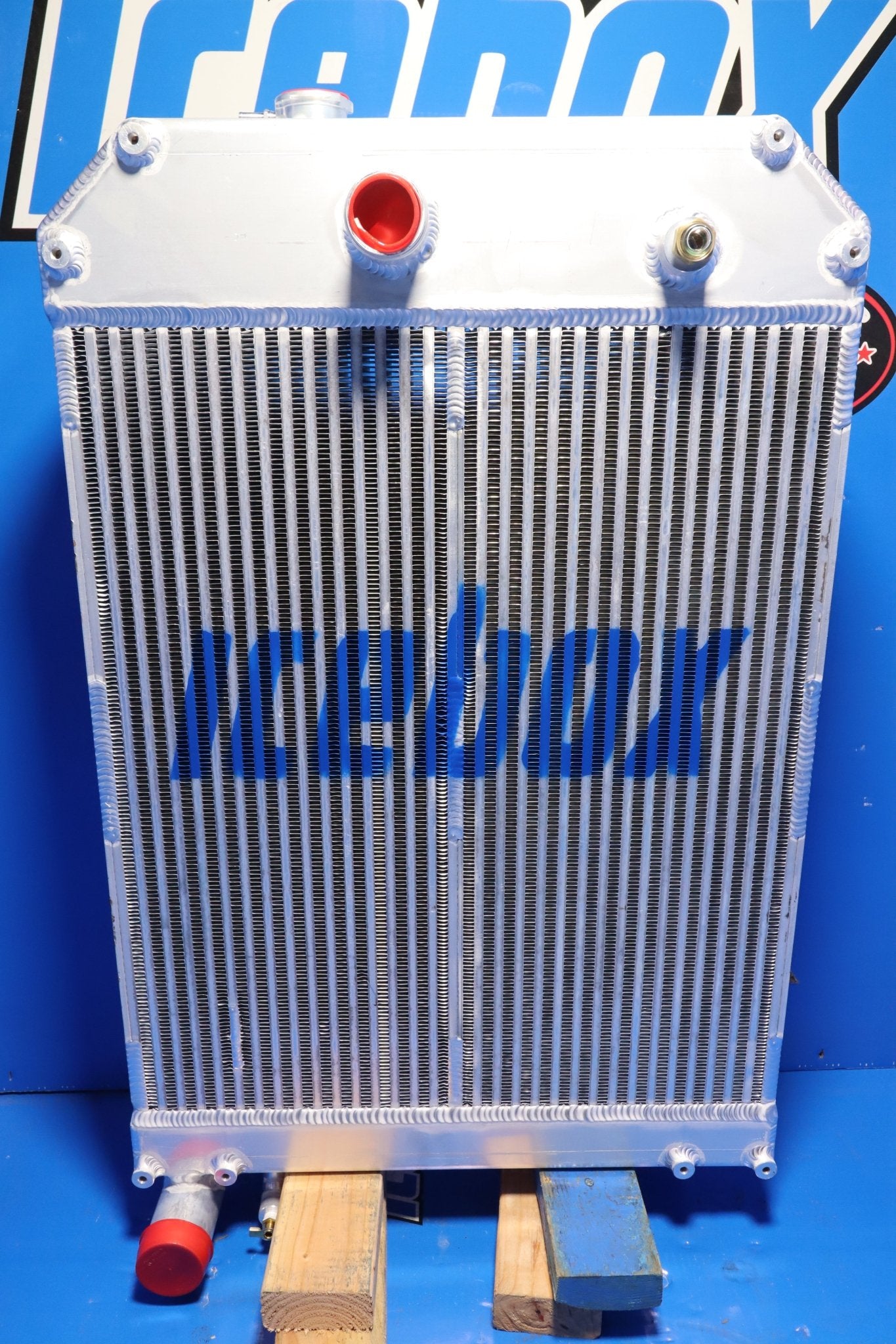 Generator Radiator Outlet Perkins Generator Radiator # 990475 – Radiator Supply House