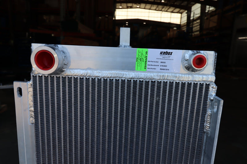 Load image into Gallery viewer, UEM Frac Pump Cube Oil Cooler # 990303 - Radiator Supply House
