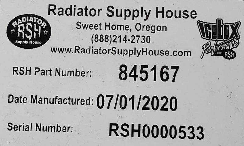 Load image into Gallery viewer, Case 1460 Oil Cooler # 845167 - Radiator Supply House
