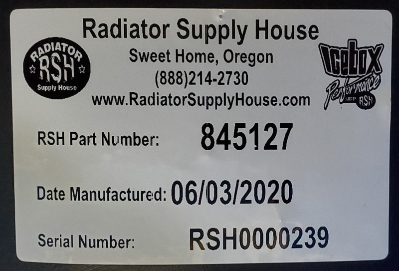 Load image into Gallery viewer, Case 350 Loader Radiator # 845127 - Radiator Supply House
