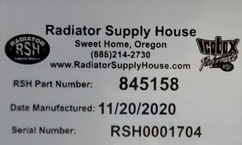 Load image into Gallery viewer, Case 580 Super M Oil Cooler # 845158 - Radiator Supply House
