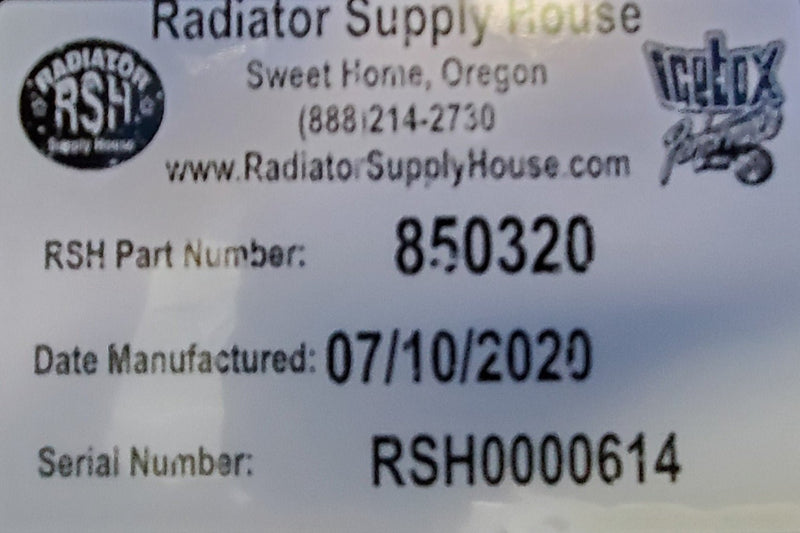 Load image into Gallery viewer, Caterpillar 120G, 140G, 130G, 160G Radiator # 850320 - Radiator Supply House
