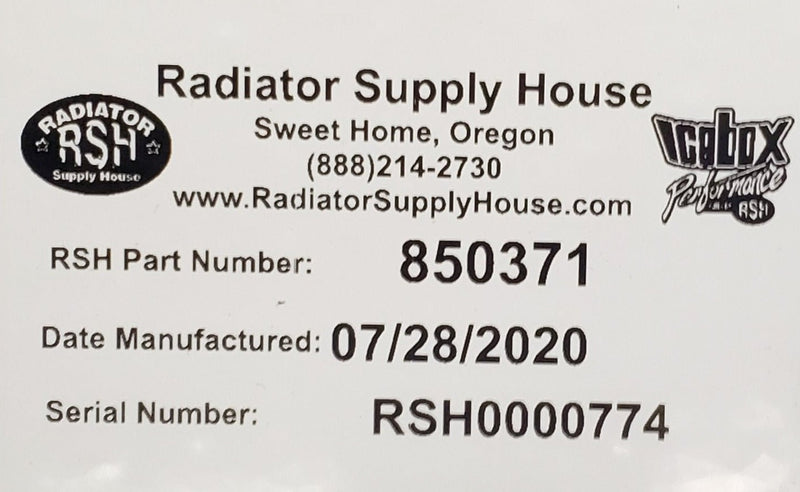 Load image into Gallery viewer, Caterpillar 320B Radiator # 850371 - Radiator Supply House
