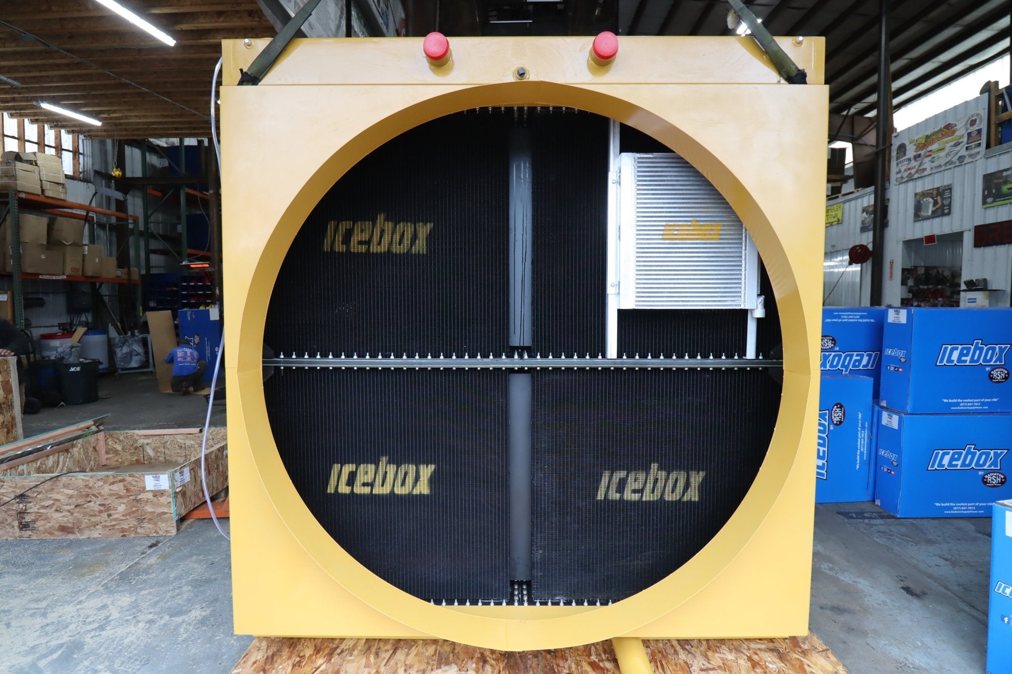 Cat 3512 Radiator Caterpillar 3512 Genset Radiator # 850288 – Radiator Supply House