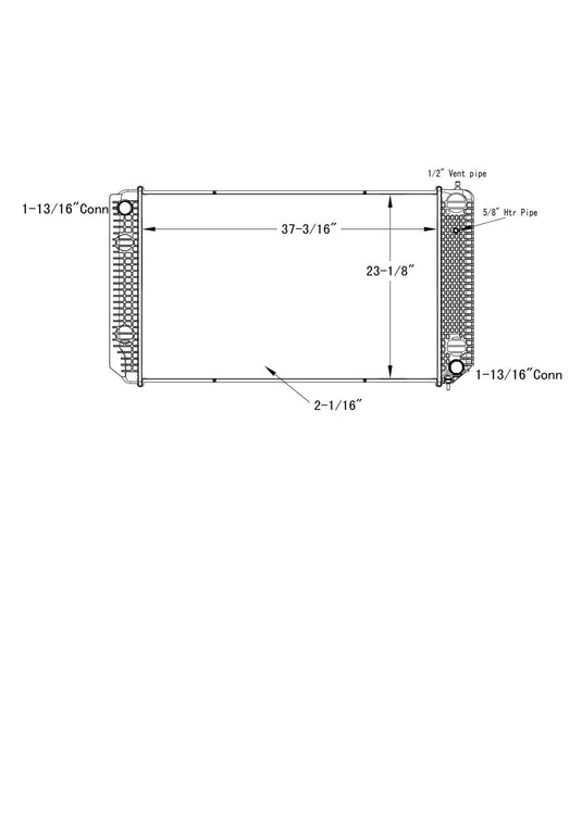 Chevrolet / GMC Kodiak Radiator