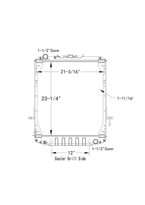 Chevrolet / GMC NPR Radiator 