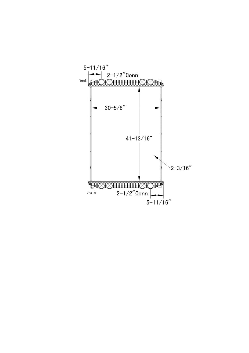 Load image into Gallery viewer, Freightliner Columbia 112, 120, CST, FLD120, Radiator # 601081 - Radiator Supply House
