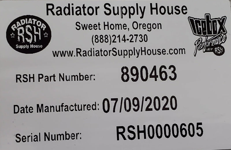 Load image into Gallery viewer, Kawasaki Loader Radiator # 890463 - Radiator Supply House
