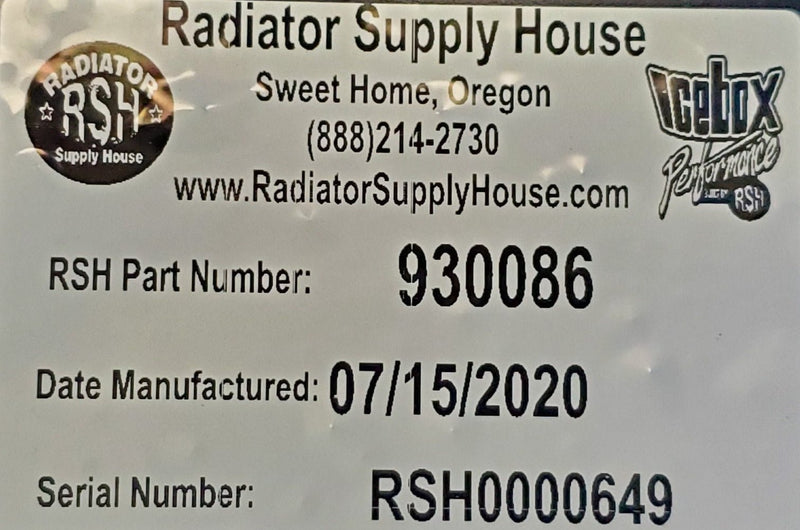 Load image into Gallery viewer, Komatsu D41S-3 Crawler Loader Radiator # 930086 - Radiator Supply House
