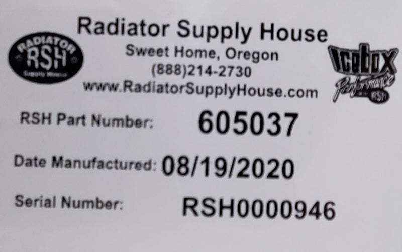 Load image into Gallery viewer, Mack MR Radiator # 605037 - Radiator Supply House
