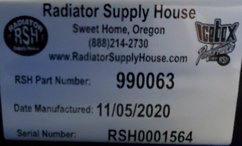 Load image into Gallery viewer, Multiquip DCA70SSJU3 Radiator # 990063 - Radiator Supply House

